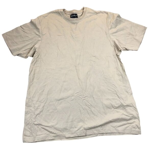 Eddie Bauer Other - Eddie Bauer Men's T-Shirt XL Tall Short Sleeve Crew Neck Casual Beige Pullover